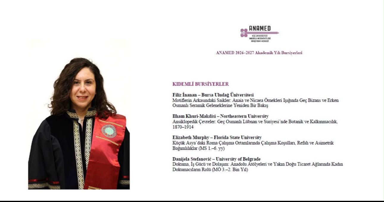 BUÜ’lü Doç. Dr. Filiz İnanan, ANAMED’in kıdemli bursiyerleri arasında